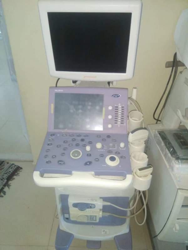 Aloka Medical Tecnologies Japan Ultrasound Color Doppler Model Aloka Prosound Alpha-6 - Static
